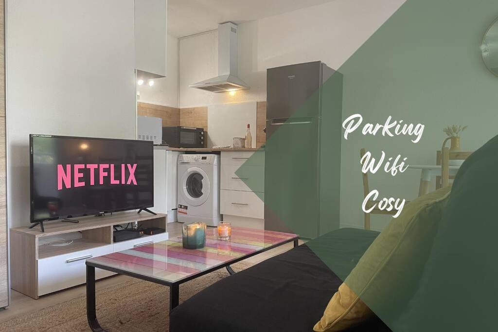 Studio Cosy - Balcon - Wifi - Free Parking Нарбон Екстериор снимка
